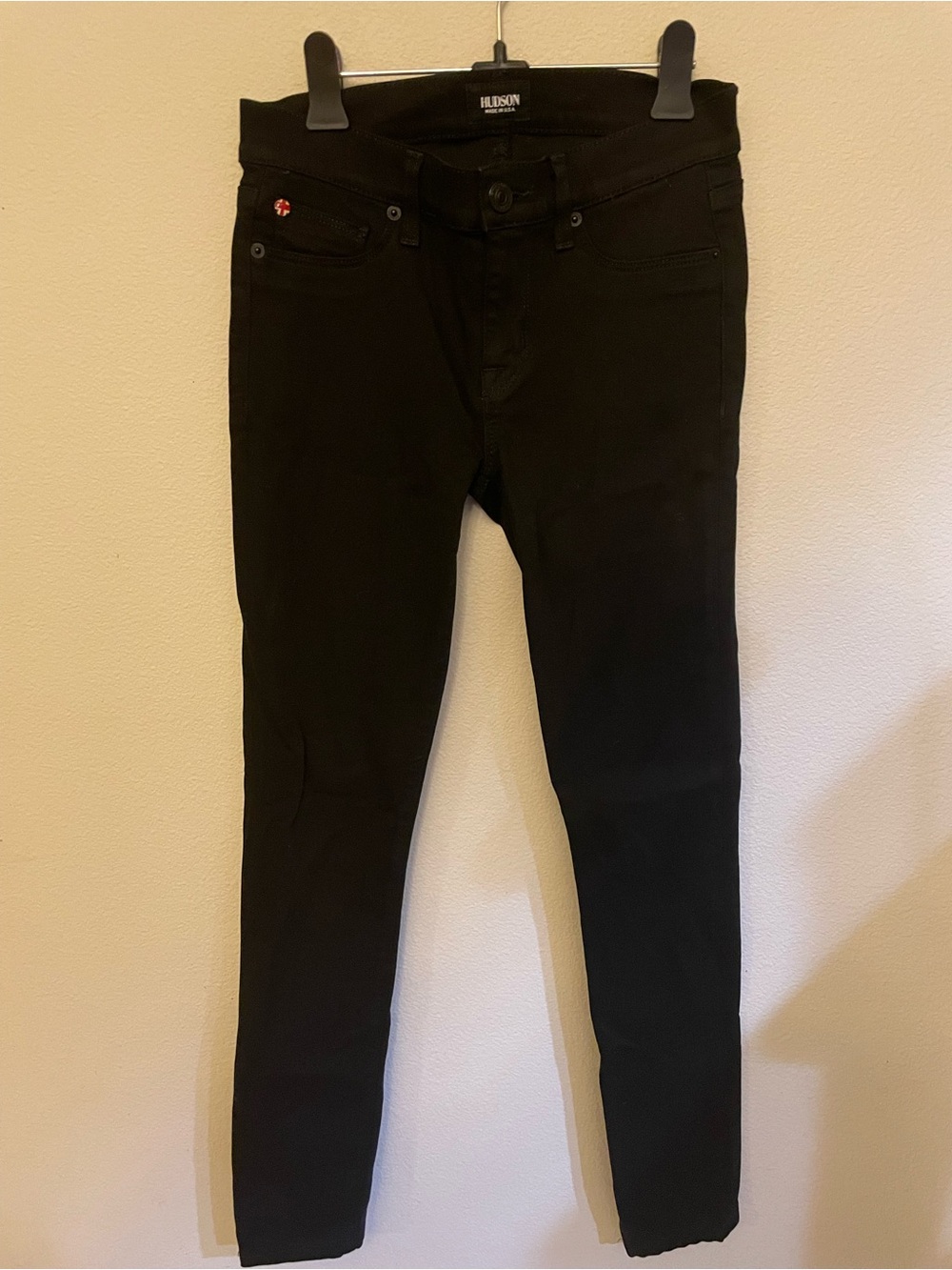 Hudson Jeans Black Skinny Women's Denim - Classic Five-Pocket